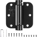 Ptsoc Self-closing Spring Loaded Door Hinges 3.5" 1 Pack, Matte Black. Fixed Price $17.99.