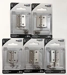 National Hardware N211-014 Hinges 1-1/2" X 1-1/4" Satin NICKEL(5 Pack Of 2PCS). Fixed Price $19.99.