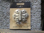 Vintage Stanley Brass Plated Butterlfy Hinges CD1478F 2 Package Nip. Fixed Price $12.00.