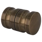 Crl SDK120ABR Antique Brass Euro Style Back-to-back Shower Door Knobs. Fixed Price $208.23.