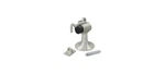 Cement Floor Mount Bumper W/ Holder, Solid Brass In Brushed Nickel. Fixed Price $57.83.