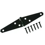 2PCS Everbilt Black Strap Surface Hinges Gate Door Chest Tool Box 20227. Fixed Price $12.00.