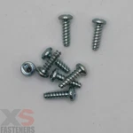 #6 X 1/2" Pan Head Phillips Thread Forming Screw Plastite Steel CR3 Zinc (2500). Fixed Price $25.00.