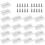 Foccts 18 Pack Folding Door Hinges, 2 X 3 Inch Stainless Steel Square Butt Hi.... Fixed Price $24.63.