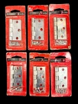 Everbilt 2-1/2 Utility Hinges Set Of 6 Zinc Plated & Galvanized. Fixed Price $15.99.