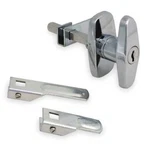 Manufacturer Varies Cam Latch,keyed,chrome,t Handle 1XNZ1. Fixed Price $48.11.