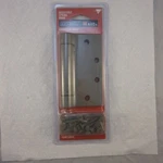 Everbilt 4-1/2 Inch Prime Coated Adjustable Spring Door Hinges And Hardware. Fixed Price $8.49.