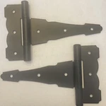 2 Ct Of Bulldog Hardware Heavy Duty Tee Hinge Black 6" GD-757. Fixed Price $7.99.
