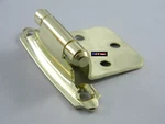 (10 Pair) Amerock Polished Brass Variable Overlay Cabinet Hinges. Fixed Price $49.95.