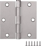 Design House Door Hinges For Interior 3-PACK 3.5" X Satin Nickel. Fixed Price $17.99.