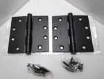 Emtek 9201519 Plain Bearing Heavy Hinge 2PC 4-1/2" X US19 Color: Black. Fixed Price $20.00.