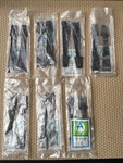 7 Nos Vintage Amerock Antique Brass Bp 203 Dummy Hammered Cabinet Door Straps. Fixed Price $20.00.