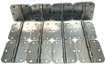Penrod Hinge Satin Nickel 3.5" X Radius 5/8" Interior Indoor Lot Of 12. Fixed Price $24.66.