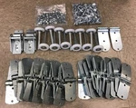 44 Pack -todco Door Repair Kit- All Hinges + 2" Rollers Hardware Whiting New. Fixed Price $115.00.
