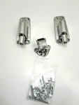 Kason 10059005001 Adjustable Roller Strike Assembly Flush Chrome. Fixed Price $49.99.
