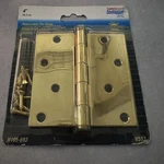 National Hardware N195-693 Door Hinge, 4 Inch, Solid Brass. Fixed Price $12.50.