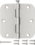 48 Pack Brushed Nickel Door Hinges 3.5" With 5/8" Radius Corners. Fixed Price $91.99.