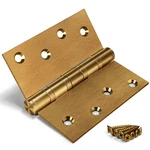 3 Pack Ball Bearing Door HINGES,4IN X Hinges,heavy Duty Stainless St.... Fixed Price $37.43.