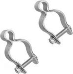 2 Pack Chain Link Fence Frame Gate Post Hinge/galvanized. Fixed Price $18.27.