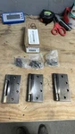 Hager 002402 Hinges Oil Rubbed Bronze. Fixed Price $32.00.