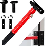 Door Hinge Adjustment Tool, 4 1 Gap Adjusting Wrench Set W/ Rubber Grip. Fixed Price $34.20.