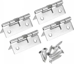 Uxcell Spring Loaded Hinges, 2" 304 Stainless Steel Self Closing Inch. Fixed Price $18.57.