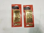 Set Of 2 Everbilt 4" Solid Brass Construction Door Hinges Pc. Fixed Price $23.69.