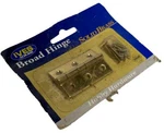 Ives By Schlage C9042B3 Broad Hinge Solid Brass 2" X 1-3/8". Fixed Price $9.99.