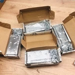 Box Of 3 Hinges Design Hardware Door BB5 4.5X4.5 US26D-652. Fixed Price $88.96.