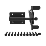 Barrette Outdoor Living Fence Gate Latch 7.75X4 Heavy Duty Black Stainless Steel. Fixed Price $31.41.