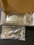 Emtek 94033US14 3.5" Ball Bearing Mortise Hinge Pair Polished Nickel. Fixed Price $28.99.