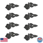Renovators Supply Manufacturing Cabinet Hinges 2 In. Black Wrought Iron Hoosier. Fixed Price $146.98.