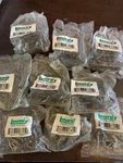 Cabinet Hinges 2PK Antique Brass 3/8" Self-closing Inset Lot X9PKS Laurey 28605. Fixed Price $11.99.