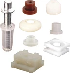 7539 Bi-fold Door Top Pivot And Cap Repair Kit, Plastic Base Fits 3/8 In. Diam. Fixed Price $17.99.