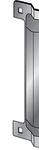 Pro-lok ELP-240-S Latch Protector 13" Versatile Stain Steel Visual Pack. Fixed Price $55.04.