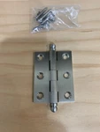 QUANTITY1 Von Morris X 1-1/2'' Solid Forged Brass Hinges Brush Nickle Finish. Fixed Price $18.99.