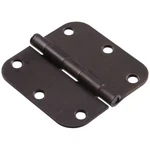 3-1/2 In. Oil-rubbed Bronze Residential Door Hinge With 5/8 Round Corner Rem. Fixed Price $25.81.