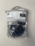 Reliabilt Cabinet Hinge 3/8-IN Inset Black Finish 10 Ct New. Fixed Price $21.84.