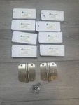 Deltana S35R5HD15 3.5" X Plain Bearing Hinge - Pair Satin Nickel Lot Of 8. Fixed Price $69.99.