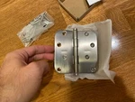 Baldwin 1140.056.I Hinge 5/8" Radius 4" Lifetime Satin Nickel. Fixed Price $35.00.