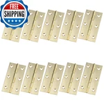 Semetall Golden Door 10 Pack 3 Inch Solid Brass Butt Hinges Heavy Duty. Fixed Price $37.56.