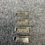 Lot Of 4 Guden Spring Loaded Latch Hinge 2" X 7/8" Left Hand New. Fixed Price $16.99.