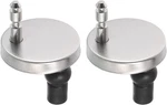 Uxcell 2PCS Toilet Seat Hinge Fixings, Quick Release Top Nuts Screws Hole. Fixed Price $15.87.