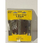 Project 3-1/2" Door Hinge Pack 225-3862 Antique Brass. Fixed Price $11.16.
