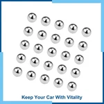 Universal Pack (25)PRECISION Balls 4MM Solid Chrome Steel G10 Bearing Wheel. Fixed Price $12.82.