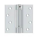 Deltana DSH44U26 4" X Spring Hinge, Ul Listed Polished Chrome. Fixed Price $18.45.