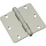 National Hardware N830-272 514RC 3-1/2" 1/4R Door Hinge Stainless Steel. Fixed Price $16.19.