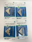 (lot Of 4) 4-PACK Decorative Brass Corner Guard Accent Bronze 9/16" X 1-1/4". Fixed Price $12.95.