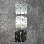 Emtek Steel Ball Bearing Hinges 3.5 Round Corner Brush Nickel (no Screws). Fixed Price $14.90.
