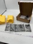 Amazonbasics Door 3.5X3.5 Black 10 Pack Cabinet Butt Hinges With Screws. Fixed Price $16.46.